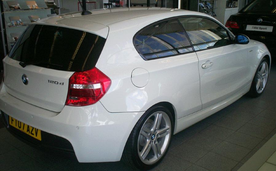 Bmw 1 Series White M Sport. I#39;m very jealous of all the