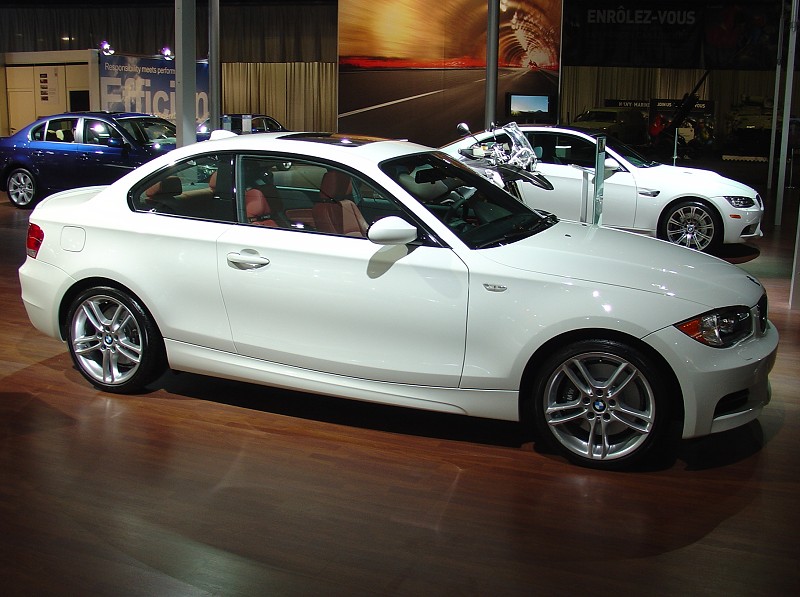 White Coupe With Coral Red Interior From Toronto Auto Show