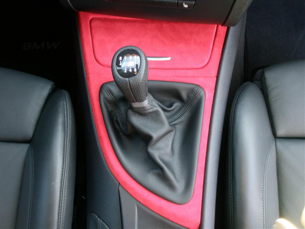 Red Suede Interior Trim Bmw