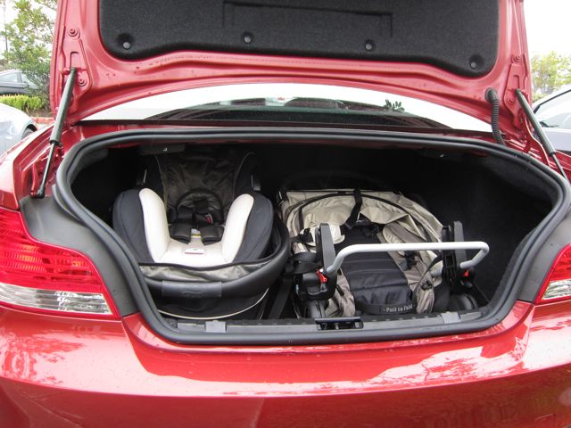 bmw 2 series cabriolet luggage space