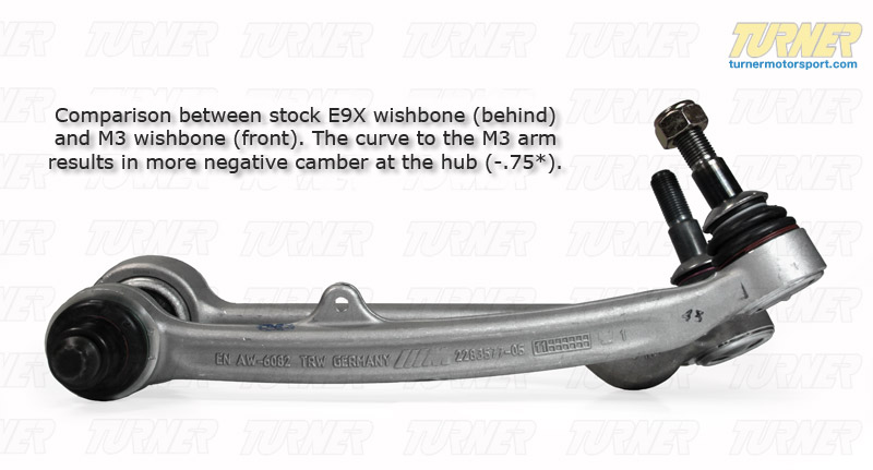 Name:  m3_control_arms_E9X-M3-CONTROL-ARM-UPGRADE_m3_E9X_control_arm_wishbone_comparison.jpg
Views: 25058
Size:  64.8 KB